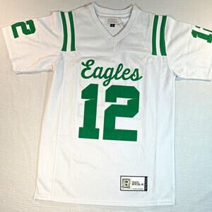 Authentic Classics Collin’s hills Eagles Travis Hunter Jr #12 Jersey L White